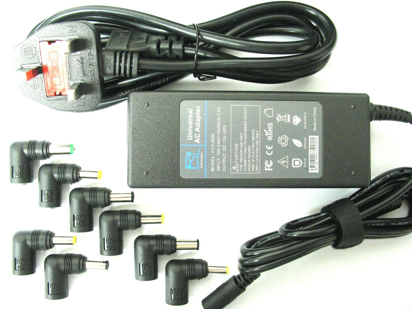 90w (90 watt) 6000ma(6a) Universal Regulated AC/DC Laptop Power Adaptor 15v,16v,18.5v,19v,19.5v,20v