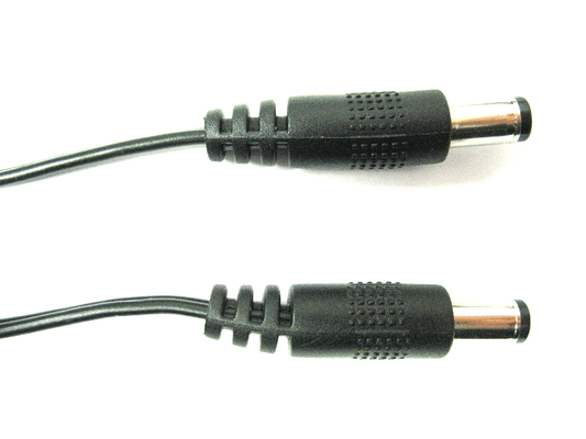 2.1mm x 5.5mm Jack to Jack Power Adaptor Lead/Cable 1.5m