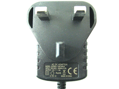 2000ma (2a) 12v 24w AC/DC Mains Regulated Switch Mode Power Adaptor