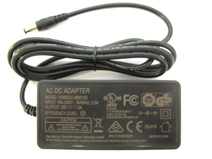 1500ma (1.5a) 28v 42w Mains Regulated Switch Mode AC/DC Desktop Power Adaptor