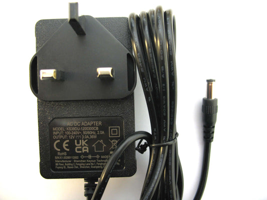 3000ma (3a) 12v 36w AC/DC Regulated Switch Mode Power Adaptor