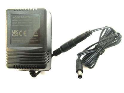 500ma (0.5a) 24v 12VA AC/AC (AC Output) Power Adaptor