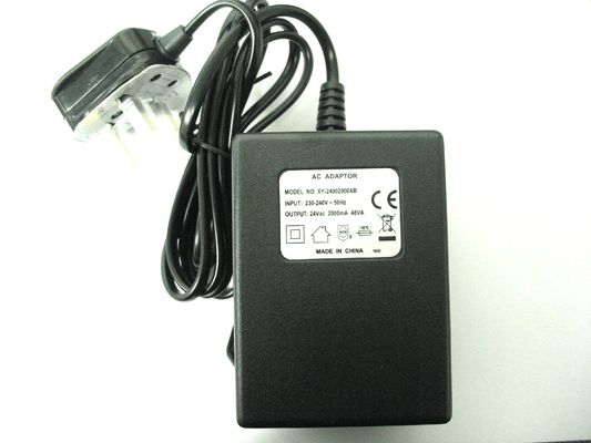 2000ma (2a) 24v 48VA AC/AC (AC Output) Power Adaptor With Built In Socket