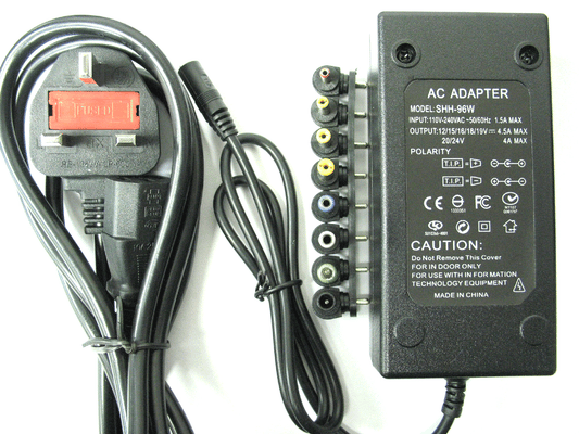 96w(96 watt) 4500ma(4.5a) Universal Regulated AC/DC Laptop Power Adaptor 12v,15v,16v,18v,19v,20v,24v