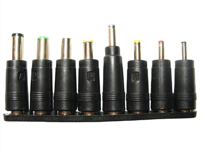 8 Piece DC Jack/Plug Size Converter Set (Set 2)