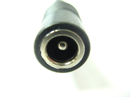 2.1mm x 5.5mm Jack Socket to 2 Pin Half Moon Socket Power Adaptor Lead/Cable 15cm