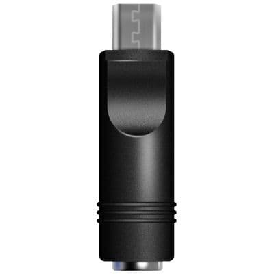2.1mm x 5.5mm Jack Socket to Micro-B USB