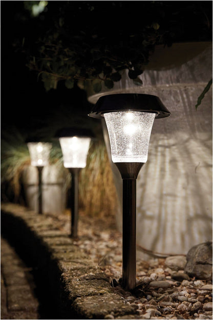 Intelligent Solar LED Garden Spike Light 25 Lumen