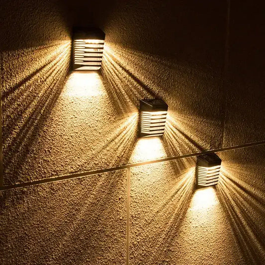 Solar LED Stripe Garden Wall Light