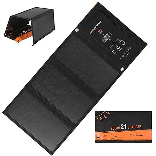 Foldable Solar Panel Charger 21w 2.9a 5v USB (Solar 21)