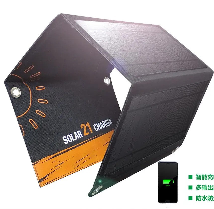 Foldable Solar Panel Charger 21w 2.9a 5v USB (Solar 21)